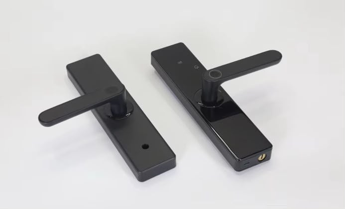 Cerradura inteligente Heavy Protec H2 en aluminio negro
